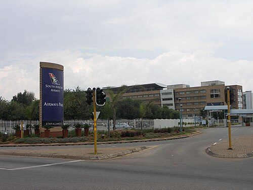 Airways Park, the head office of South African Airways