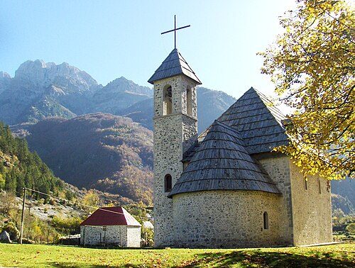 Typical architecture in Theth