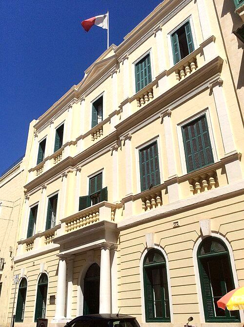 Ministry for Tourism building in Valletta