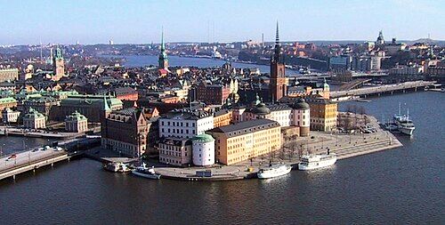 Gamla stan (Old town) in central Stockholm