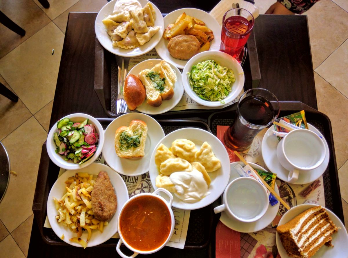 Lokaal eten en drinken - Ukraine