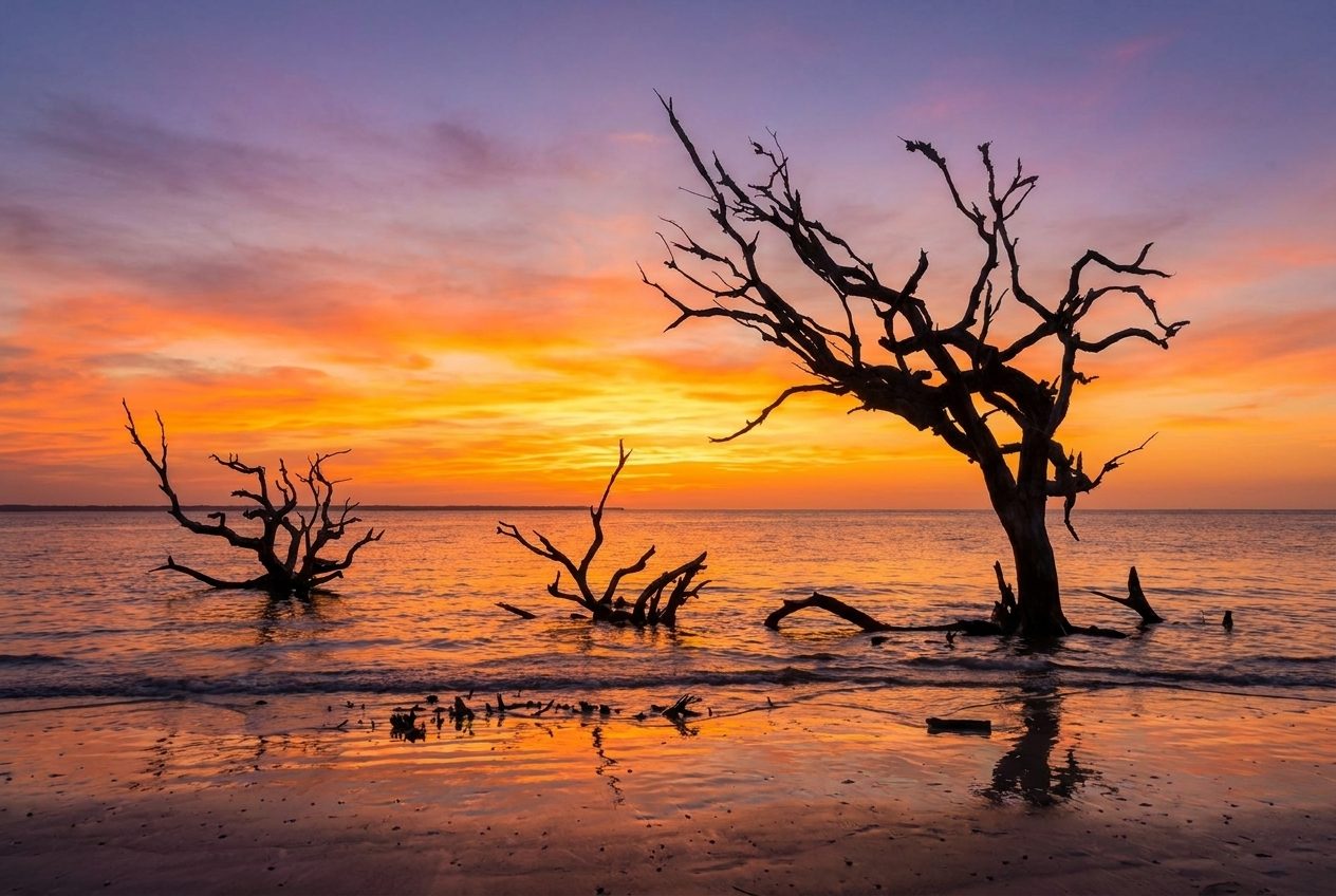 Verken Driftwood Beach