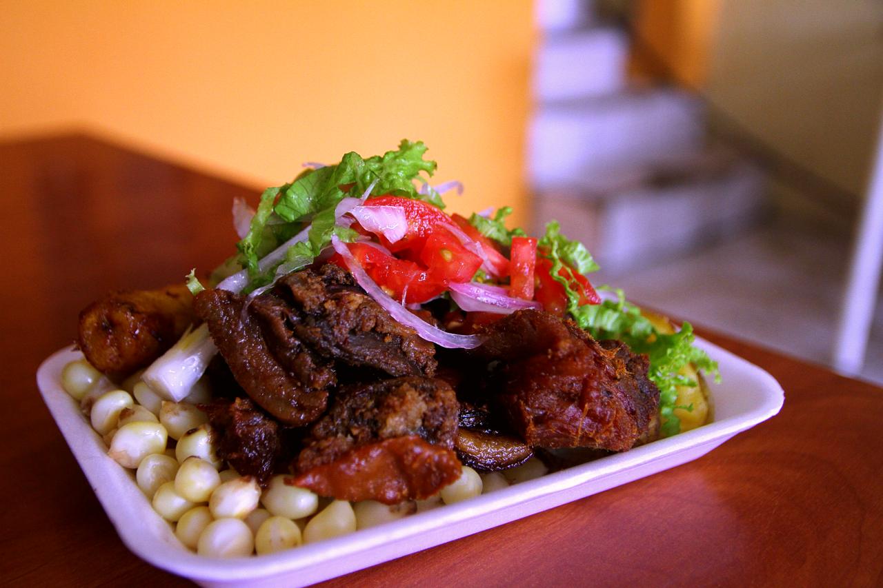 Lokaal eten en drinken - Otavalo