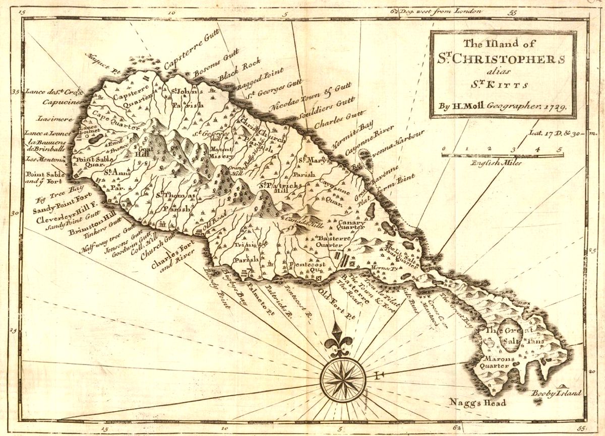 Geschiedenis - Saint Kitts and Nevis