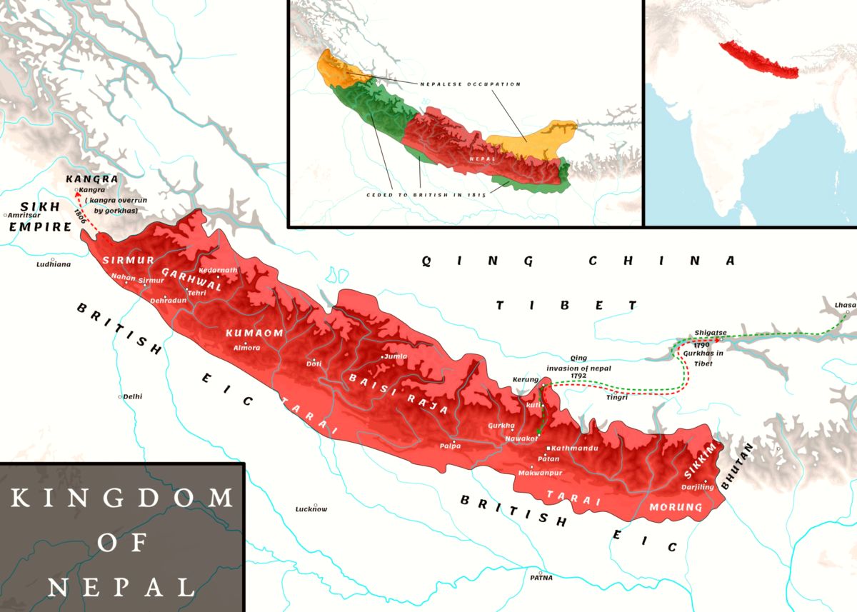 Geschiedenis - Nepal