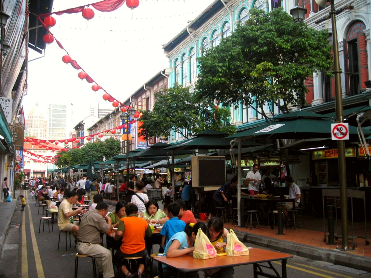 Lokaal eten en drinken - Singapore