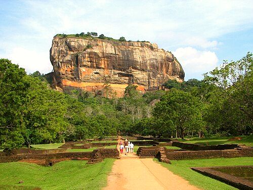 Sigiriya the ancient stone fortress considered by many to be the eighth wonder of the world.[44]