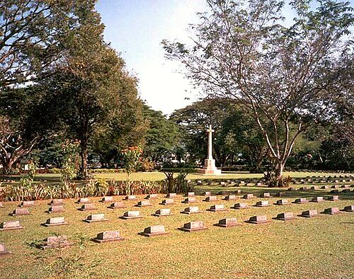 Ambon War Cemetery which holds the remains of 1,777 Allied soldiers[10]