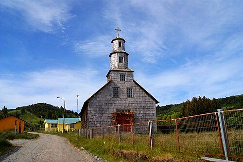 One of Chiloé's many wooden churches