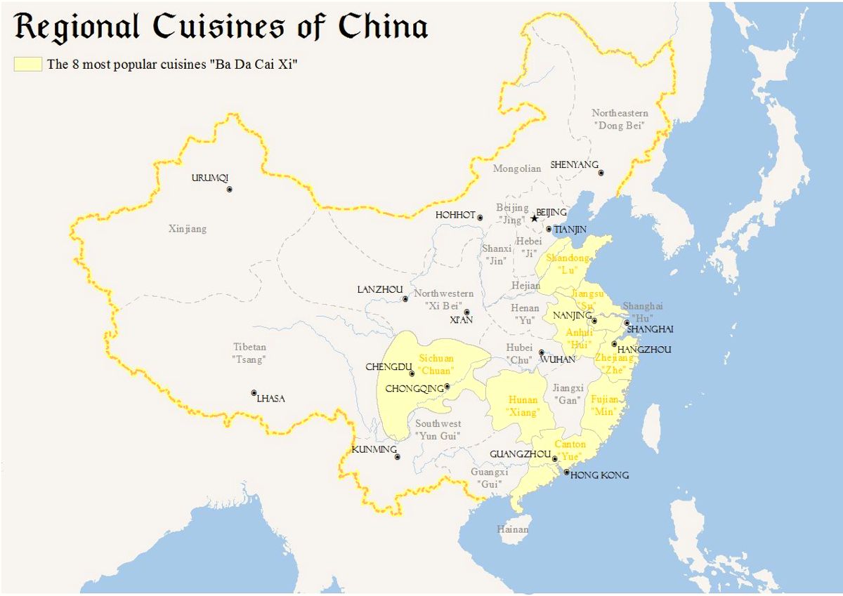 Lokaal eten en drinken - Jiangsu