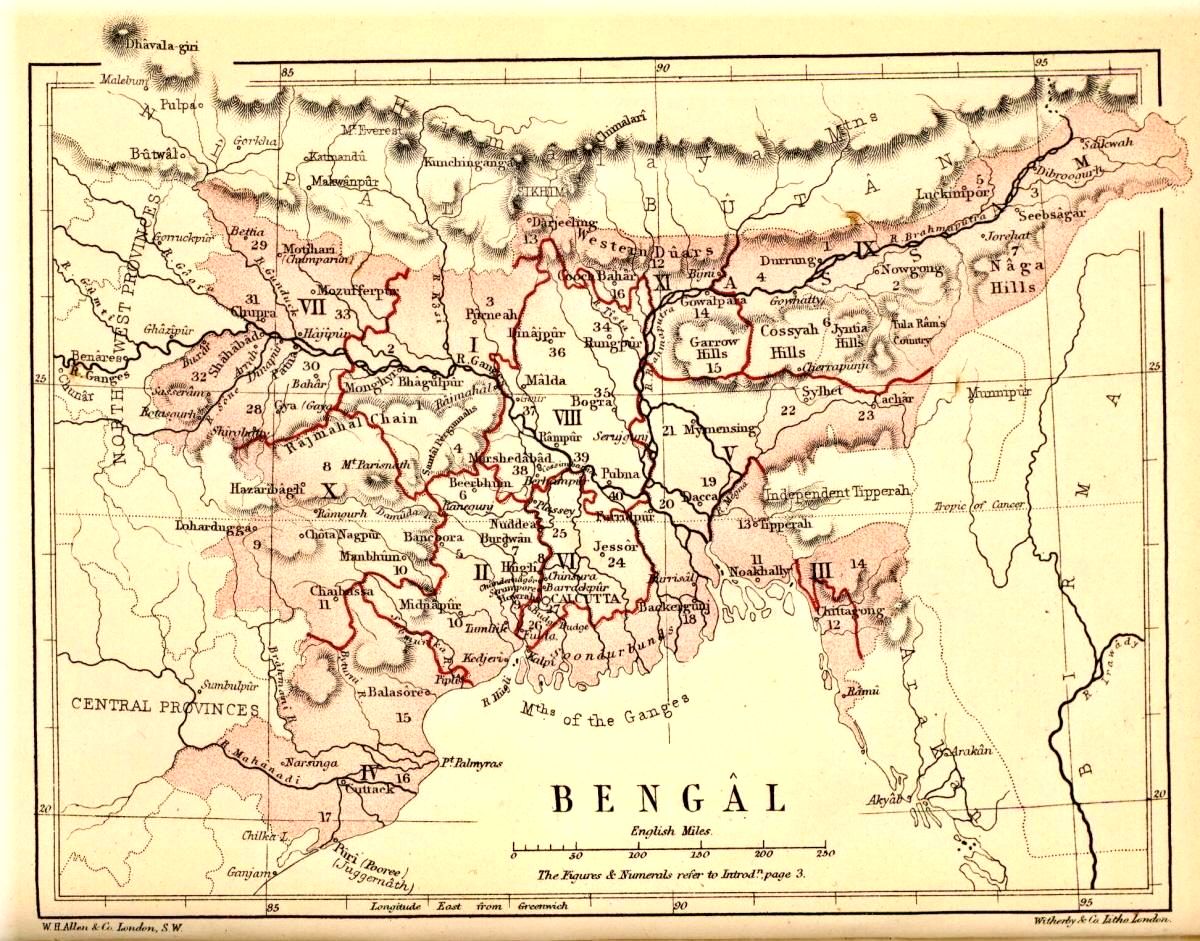 Geschiedenis - West Bengal