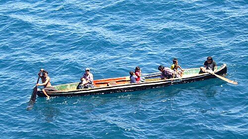 Cayuko dugout canoe