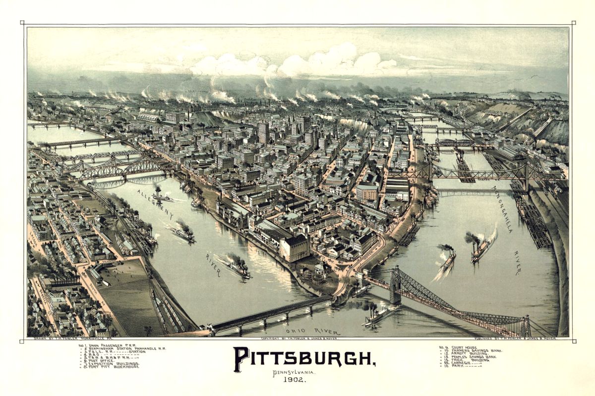 Geschiedenis - Pittsburgh