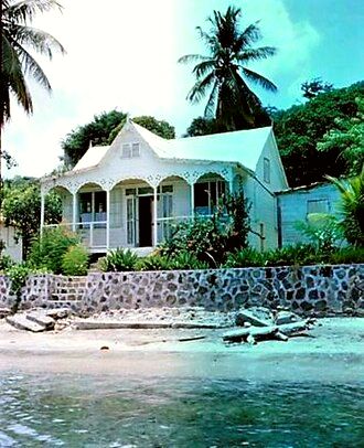 Gingerbread House. Bequia. 1967