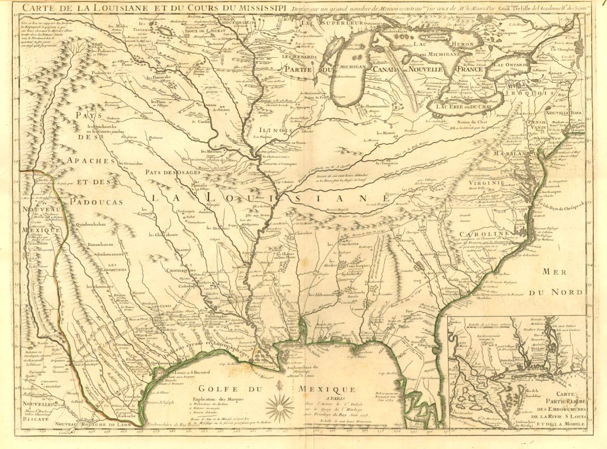 Geschiedenis - Louisiana