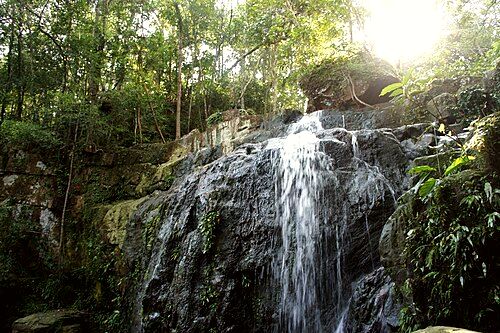 Waterfall near Sok San village