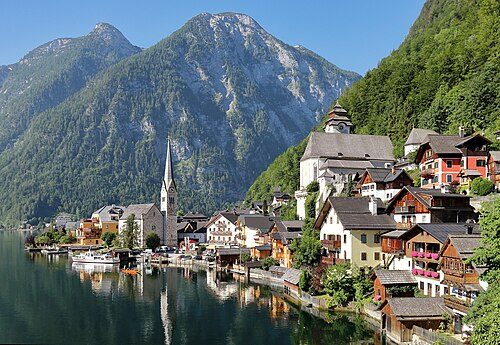 Hallstatt, one of the most visited places in Austria