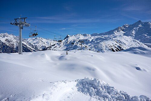 Ski Arlberg in Vorarlberg and Tyrol
