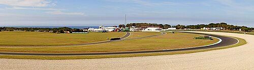 Overview of the Phillip Island Grand Prix Circuit