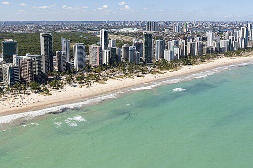 Boa Viagem beach in Recife