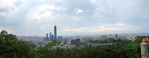 Skyscrapers in Dongguan