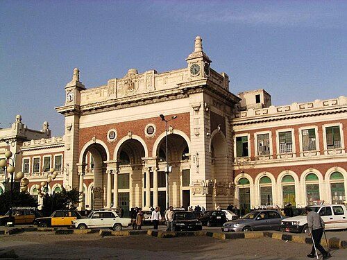 Misr Train Station in Alexandria