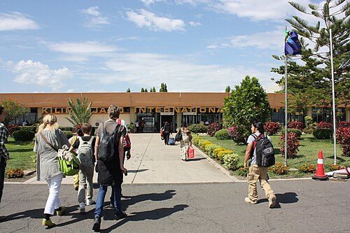 The Kilimanjaro International Airport: The largest airport in the north to access the northern national parks.