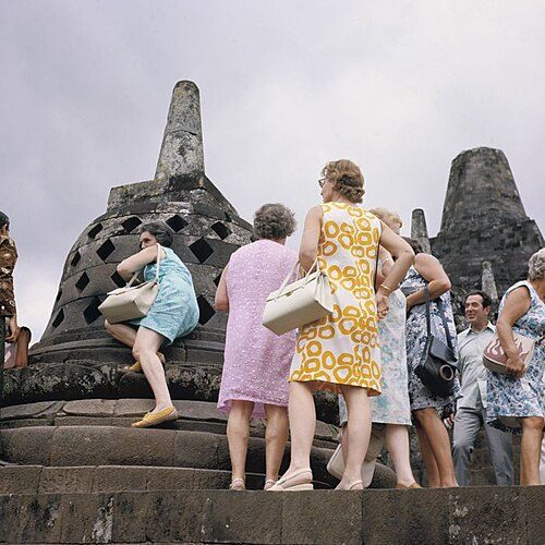 Borobudur is the single most visited tourist attraction in Indonesia.[17]