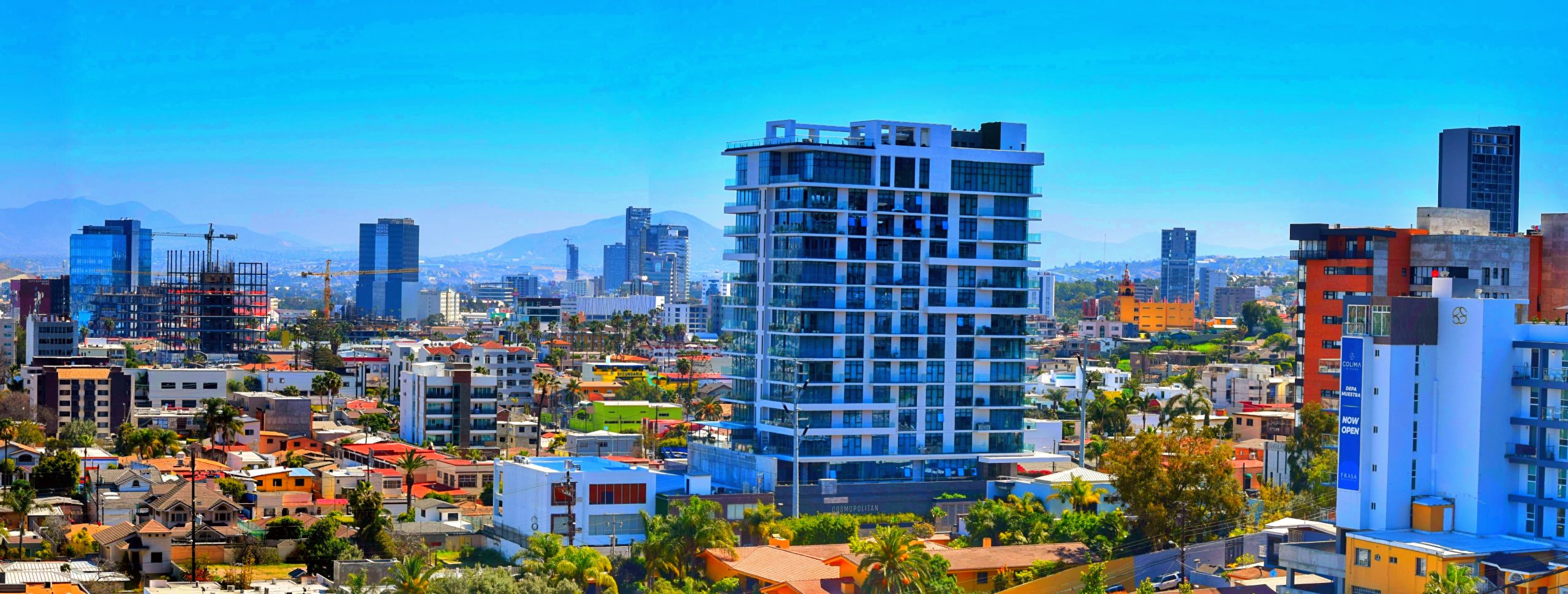 Een blik op de dynamische skyline van Tijuana
