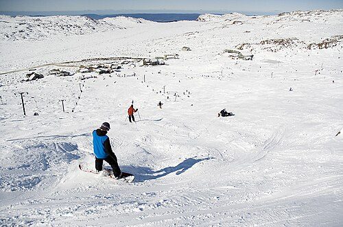 Ski ranges in Tasmania, displaying the various climates and views across the country