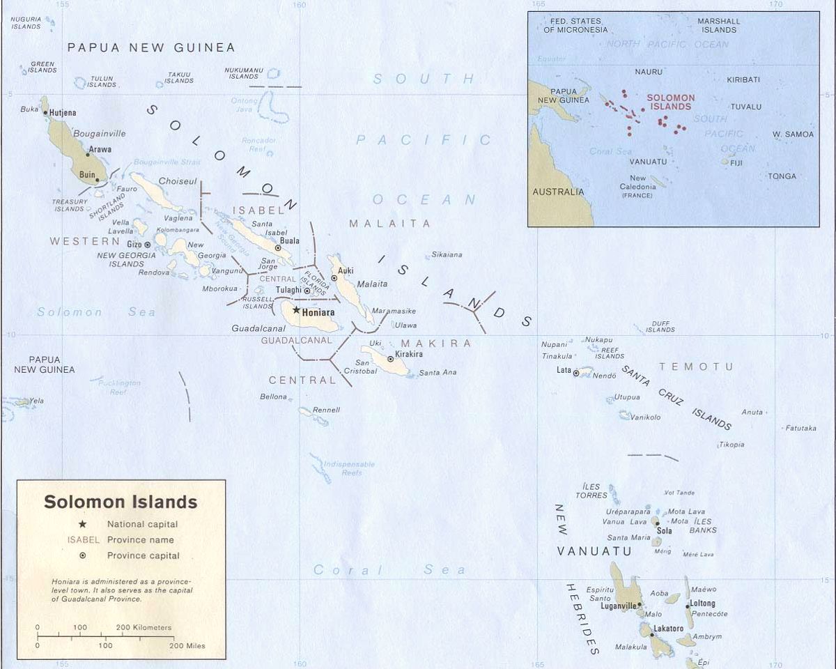 Geschiedenis - Solomon Islands