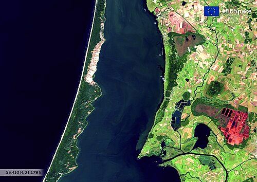 Lithuanian part from space