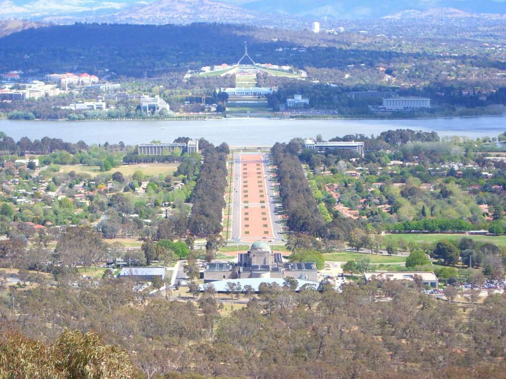 Geschiedenis - Canberra