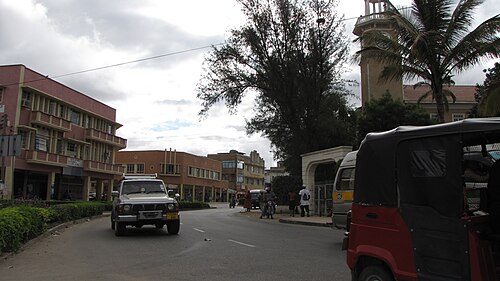 Central Dodoma in March 2015