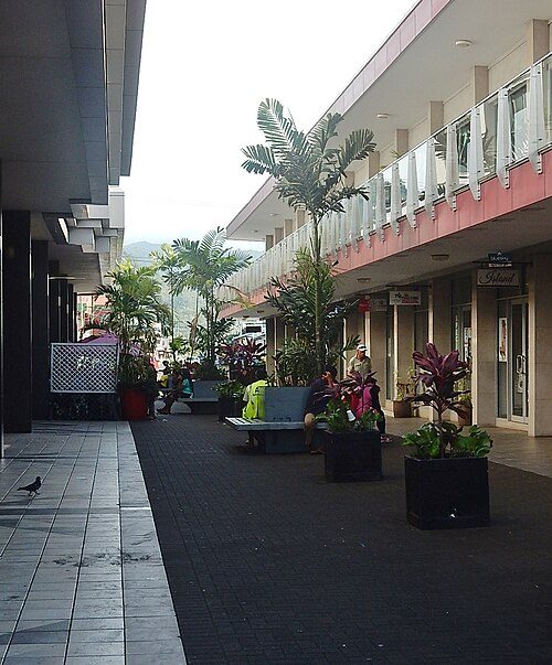 A mall in Apia