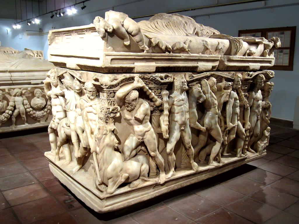 Hercules Sarcophagus (c. 250–260) in the Konya Archaeological Museum