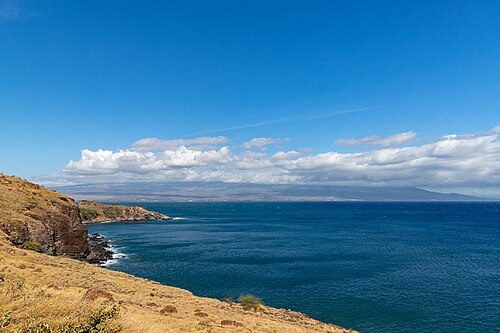 West coast, with Haleakalā and Kihei visible in the background