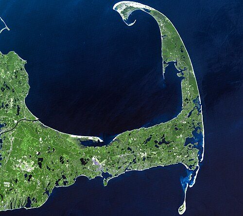 Cape Cod was formed by retreating glaciers[18]