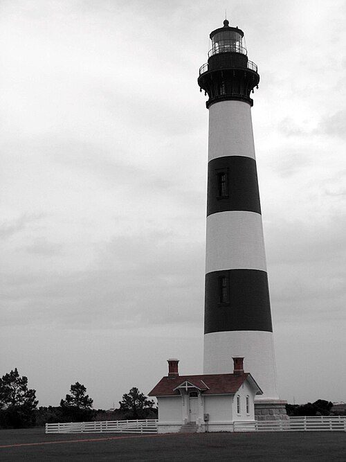 The Bodie Island Lighthouse (October 2008)