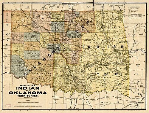 Geschiedenis - Oklahoma City
